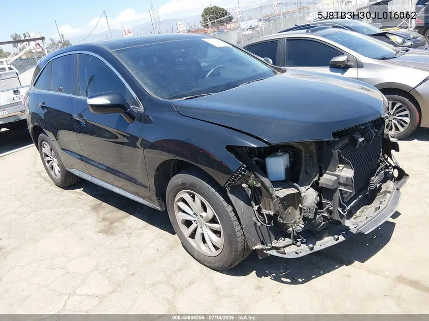 5J8TB3H30JL016062 2018 Acura Rdx Acurawatch Plus Package
