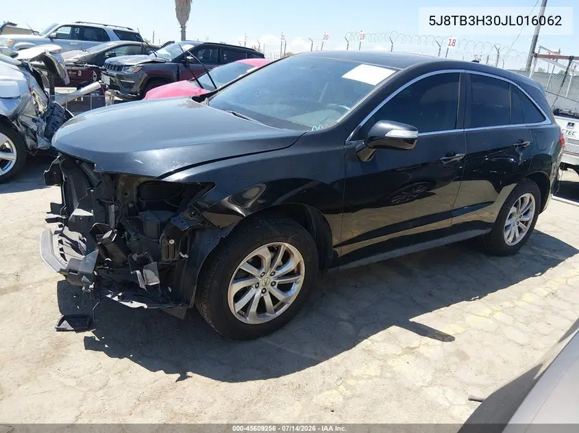 5J8TB3H30JL016062 2018 Acura Rdx Acurawatch Plus Package