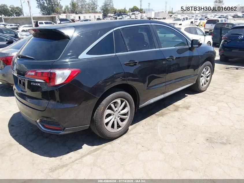 5J8TB3H30JL016062 2018 Acura Rdx Acurawatch Plus Package