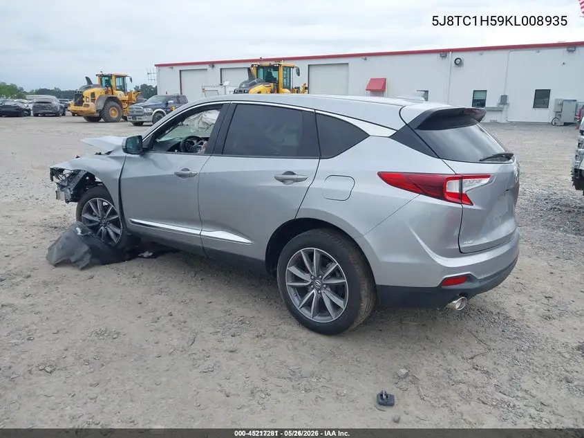 5J8TC1H59KL008935 2019 Acura Rdx Technology Package
