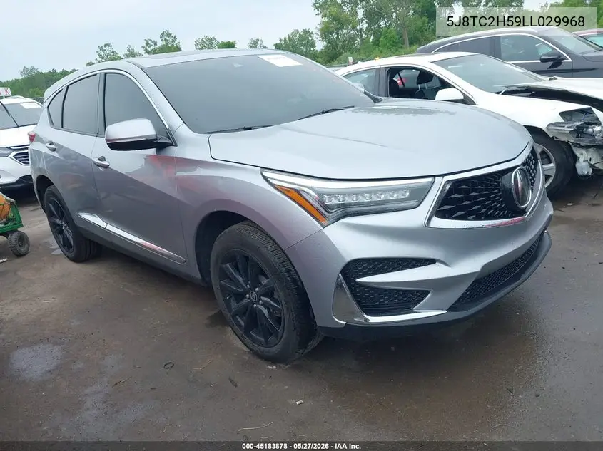 2020 Acura Rdx Technology Package VIN: 5J8TC2H59LL029968 Lot: 45183878