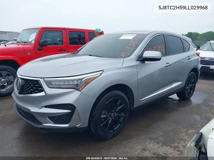 2020 Acura Rdx Technology Package VIN: 5J8TC2H59LL029968 Lot: 45183878