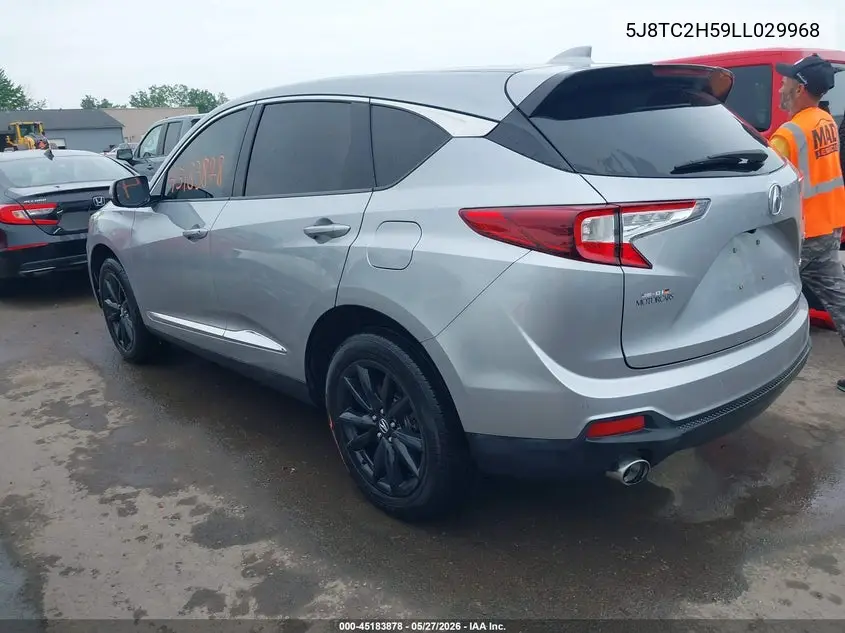 2020 Acura Rdx Technology Package VIN: 5J8TC2H59LL029968 Lot: 45183878