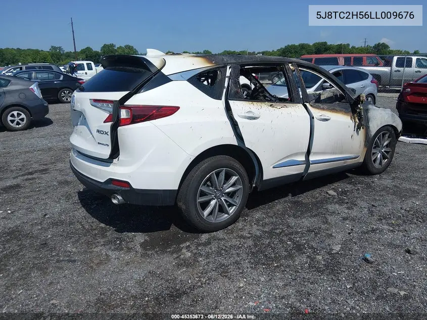 2020 Acura Rdx Technology Package VIN: 5J8TC2H56LL009676 Lot: 45353673