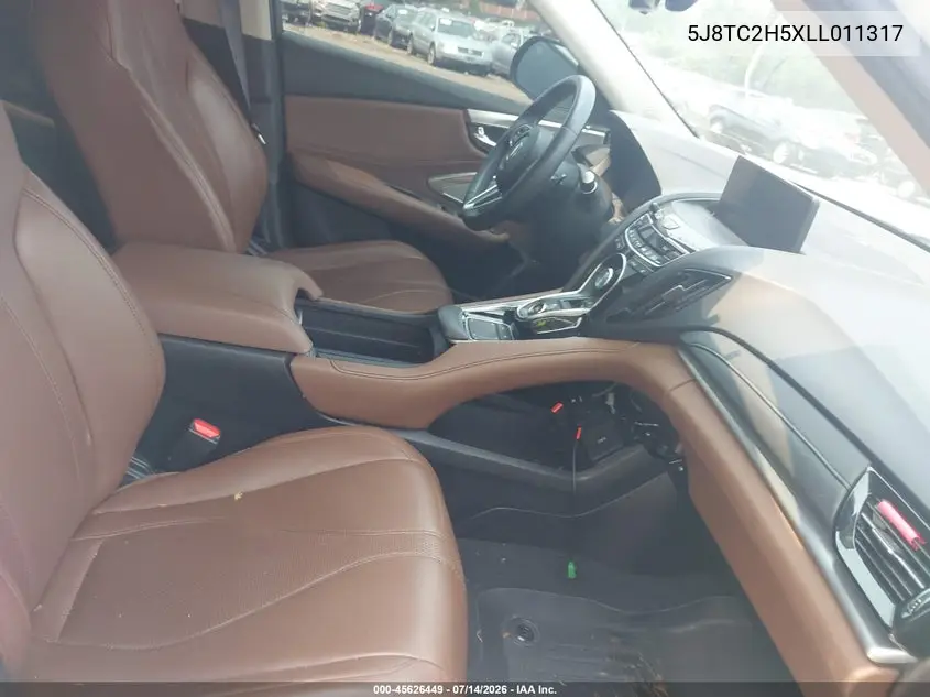 2020 Acura Rdx Technology Package VIN: 5J8TC2H5XLL011317 Lot: 45626449