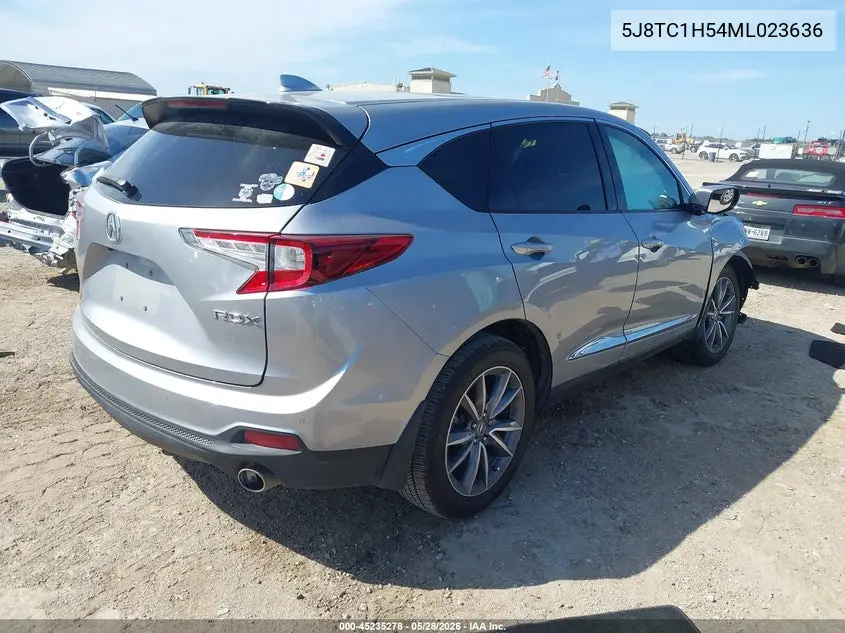 2021 Acura Rdx Technology Package VIN: 5J8TC1H54ML023636 Lot: 45235278