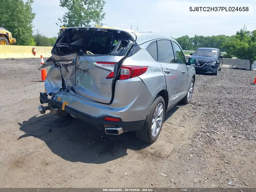 2023 Acura Rdx Standard VIN: 5J8TC2H37PL024658 Lot: 45304250