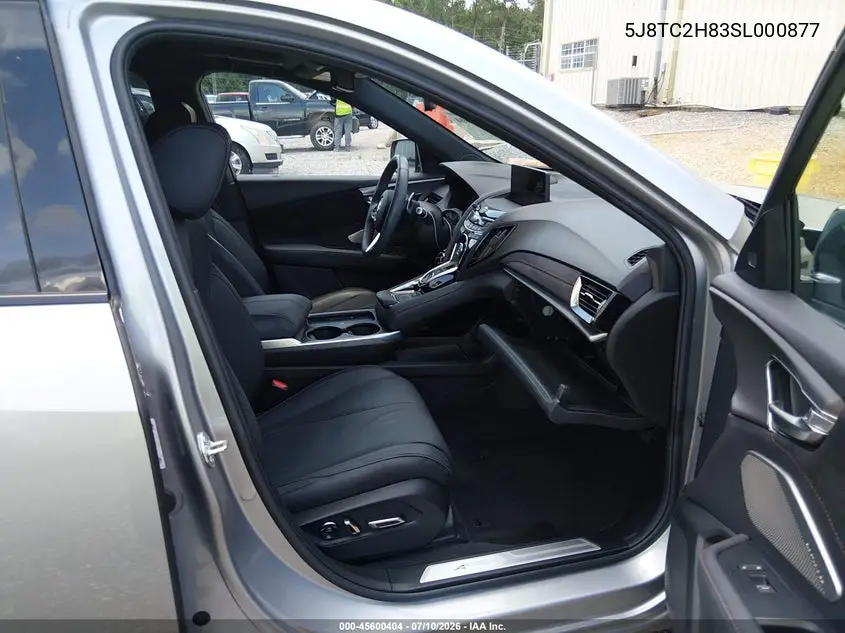2025 Acura Rdx A-Spec Advance VIN: 5J8TC2H83SL000877 Lot: 45600404