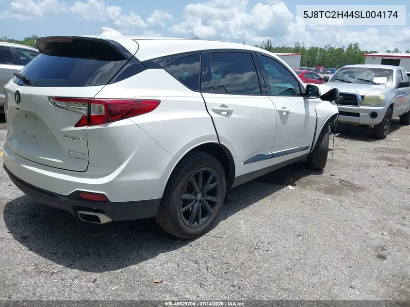 2025 Acura Rdx VIN: 5J8TC2H44SL004174 Lot: 45629704