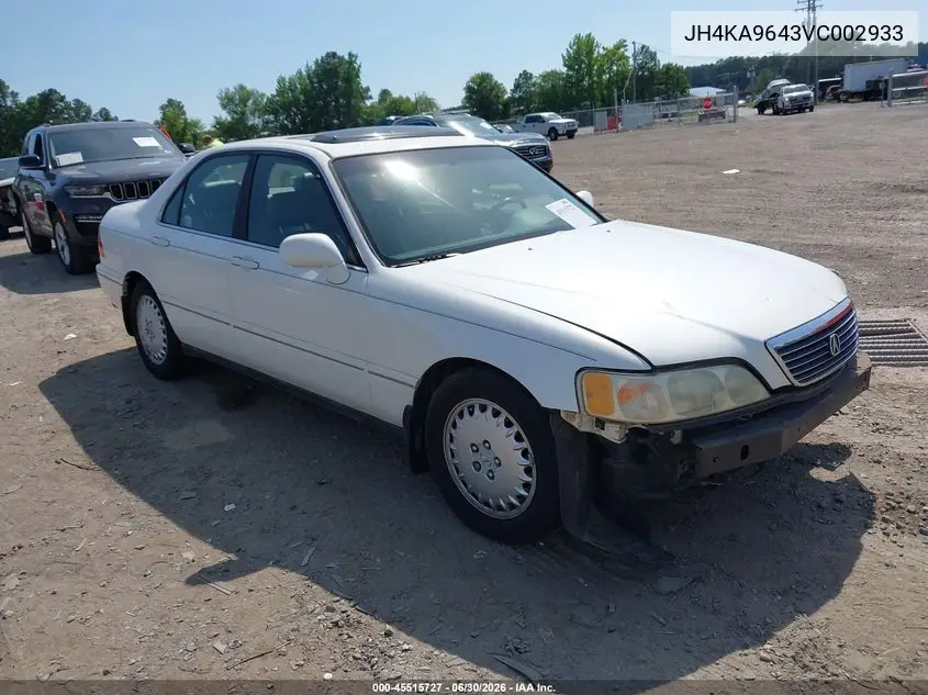 1997 Acura Rl 3.5 VIN: JH4KA9643VC002933 Lot: 45515727