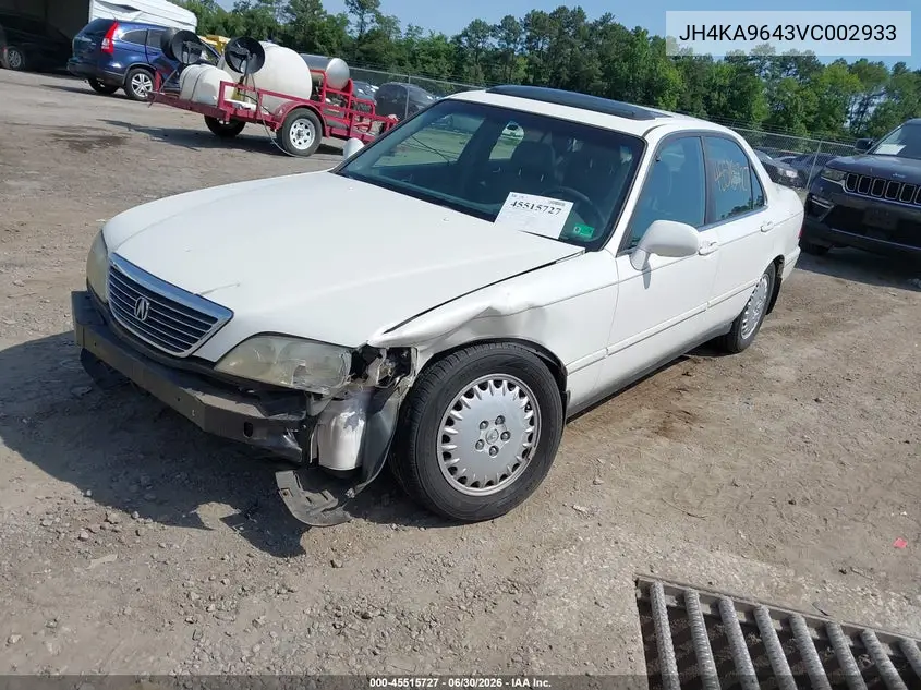 1997 Acura Rl 3.5 VIN: JH4KA9643VC002933 Lot: 45515727