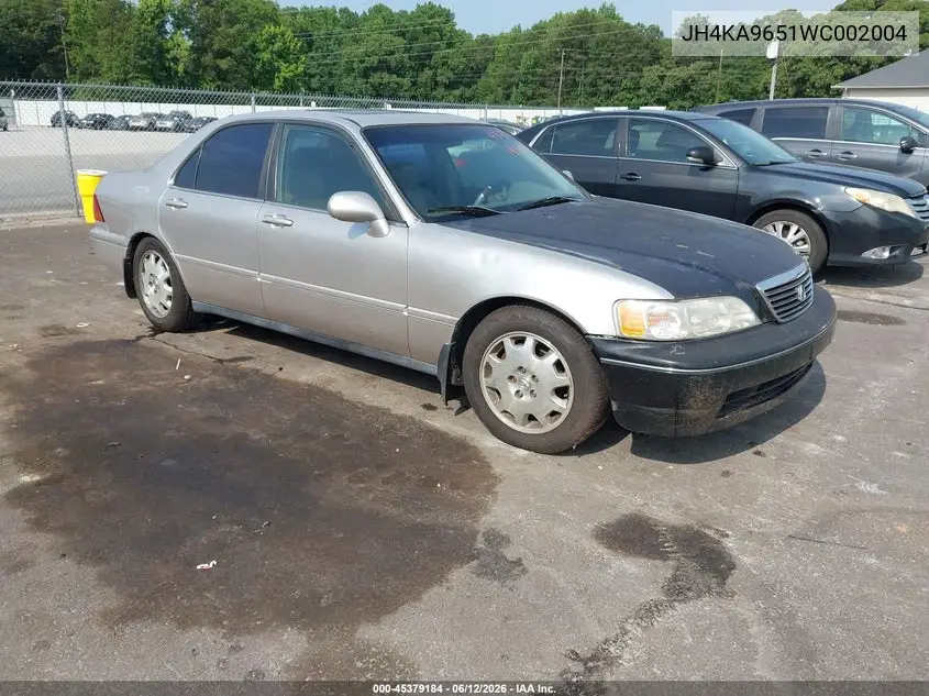 1998 Acura Rl 3.5 VIN: JH4KA9651WC002004 Lot: 45379184