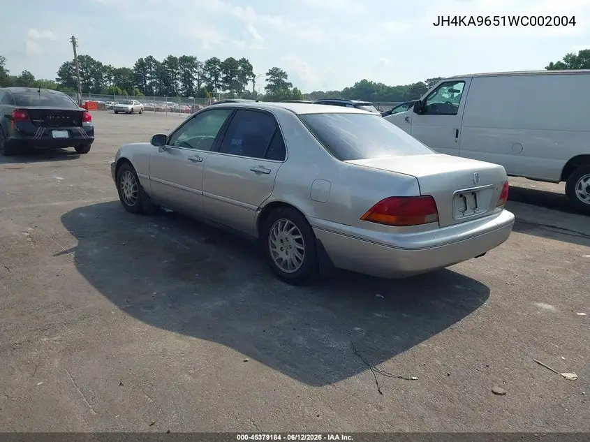 1998 Acura Rl 3.5 VIN: JH4KA9651WC002004 Lot: 45379184