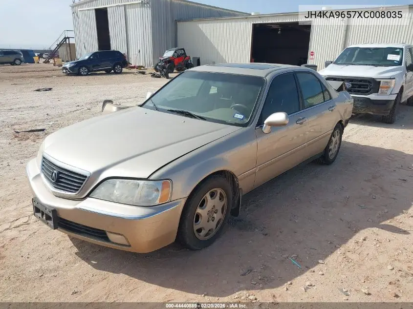 1999 Acura Rl 3.5 VIN: JH4KA9657XC008035 Lot: 44440889