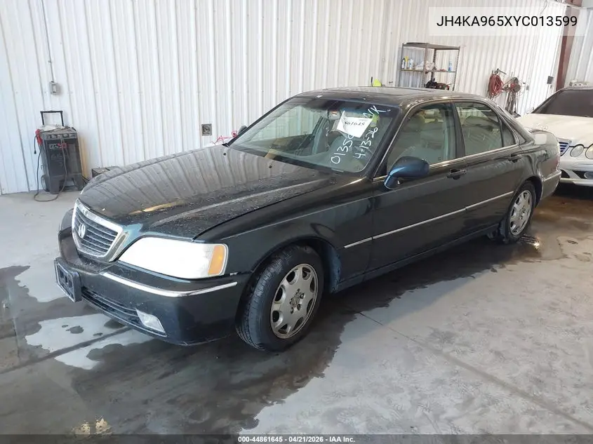 2000 Acura Rl 3.5 VIN: JH4KA965XYC013599 Lot: 44861645