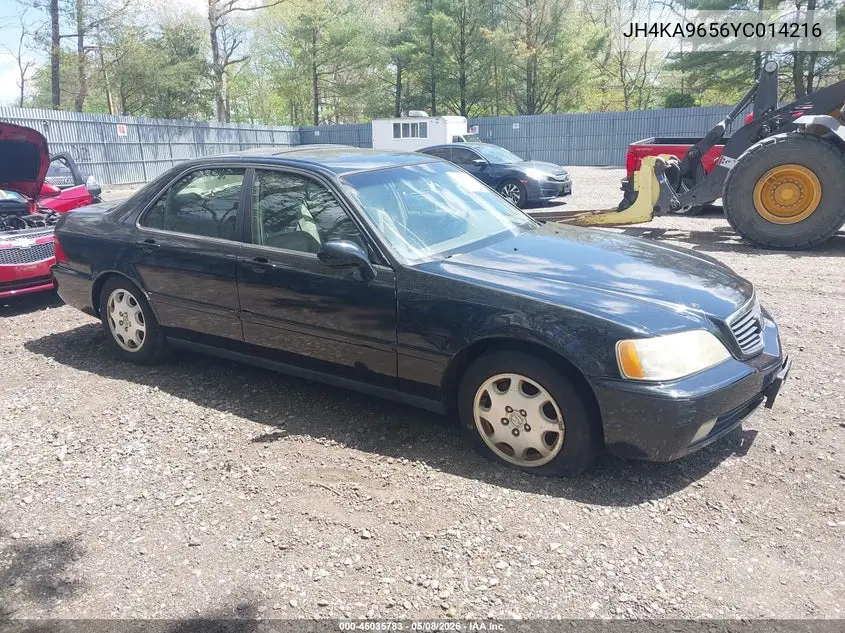 2000 Acura Rl 3.5 VIN: JH4KA9656YC014216 Lot: 45035783