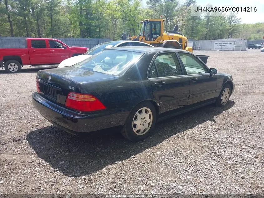 2000 Acura Rl 3.5 VIN: JH4KA9656YC014216 Lot: 45035783