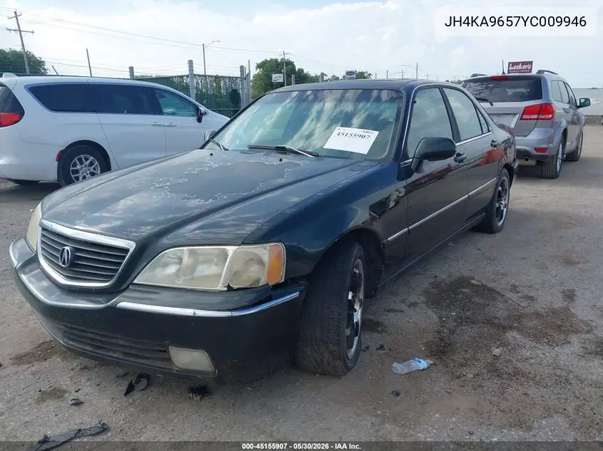 2000 Acura Rl 3.5 VIN: JH4KA9657YC009946 Lot: 45155907
