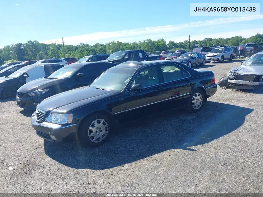 2000 Acura Rl 3.5 VIN: JH4KA9658YC013438 Lot: 45386557