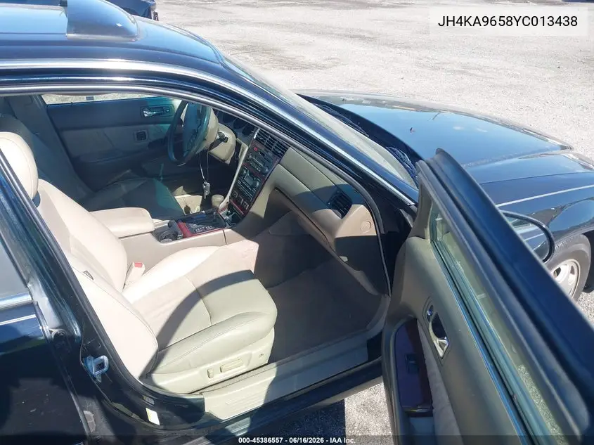 2000 Acura Rl 3.5 VIN: JH4KA9658YC013438 Lot: 45386557