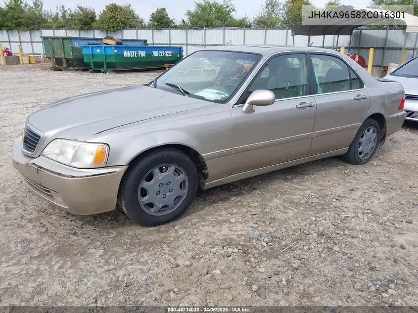 2002 Acura Rl 3.5 VIN: JH4KA96582C016301 Lot: 44734030