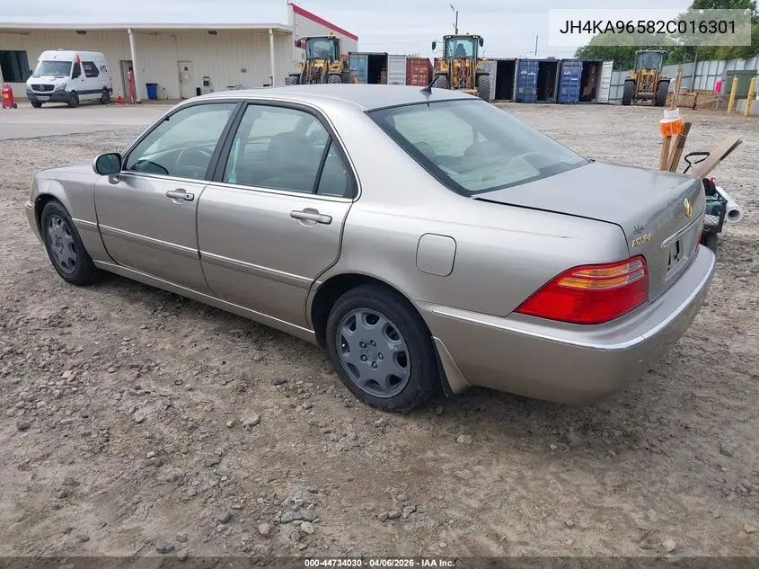 2002 Acura Rl 3.5 VIN: JH4KA96582C016301 Lot: 44734030
