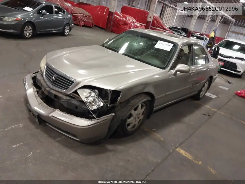 2002 Acura Rl 3.5 VIN: JH4KA96552C012996 Lot: 45427938