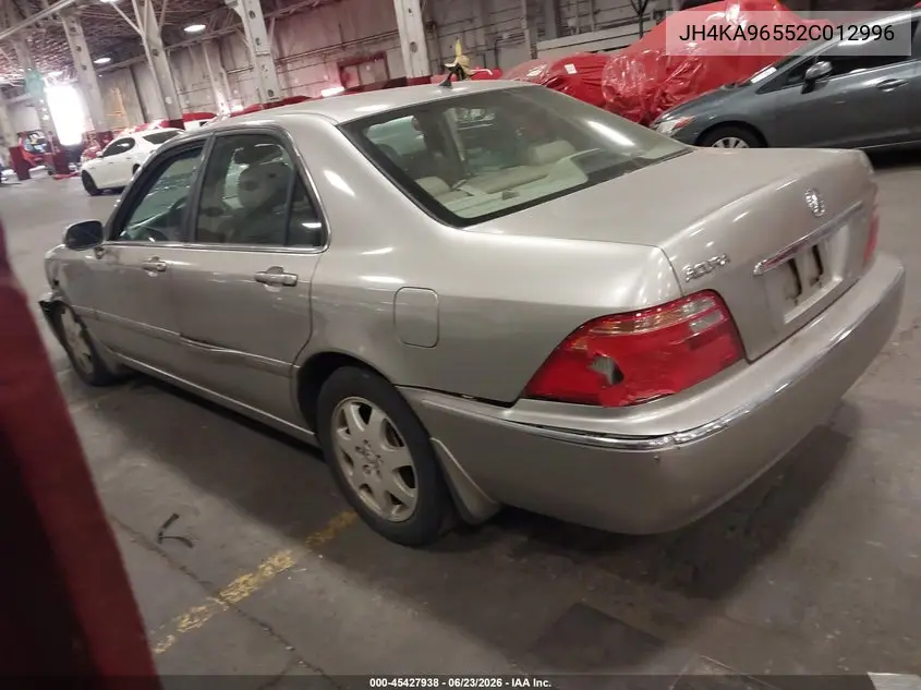 2002 Acura Rl 3.5 VIN: JH4KA96552C012996 Lot: 45427938