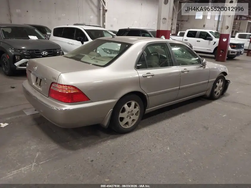 2002 Acura Rl 3.5 VIN: JH4KA96552C012996 Lot: 45427938
