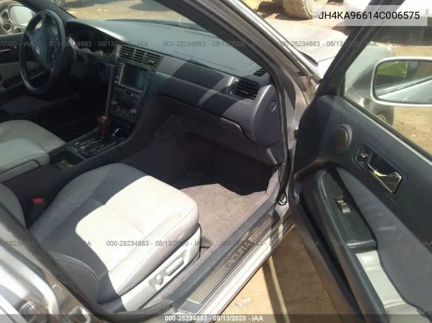 2004 Acura Rl W/Navigation System VIN: JH4KA96614C006575 Lot: 28234883