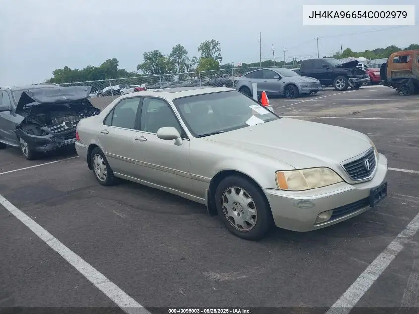 2004 Acura Rl 3.5 VIN: JH4KA96654C002979 Lot: 43095003