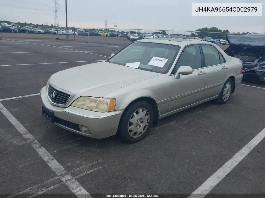 2004 Acura Rl 3.5 VIN: JH4KA96654C002979 Lot: 43095003