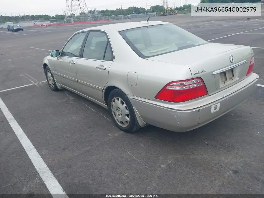 2004 Acura Rl 3.5 VIN: JH4KA96654C002979 Lot: 43095003