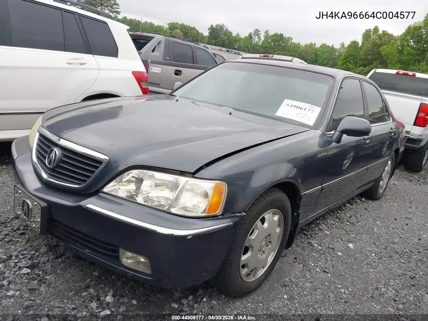 2004 Acura Rl 3.5 VIN: JH4KA96664C004577 Lot: 44906177