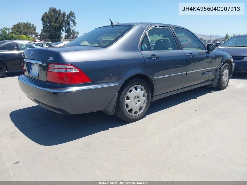 2004 Acura Rl 3.5 VIN: JH4KA96604C007913 Lot: 45170631