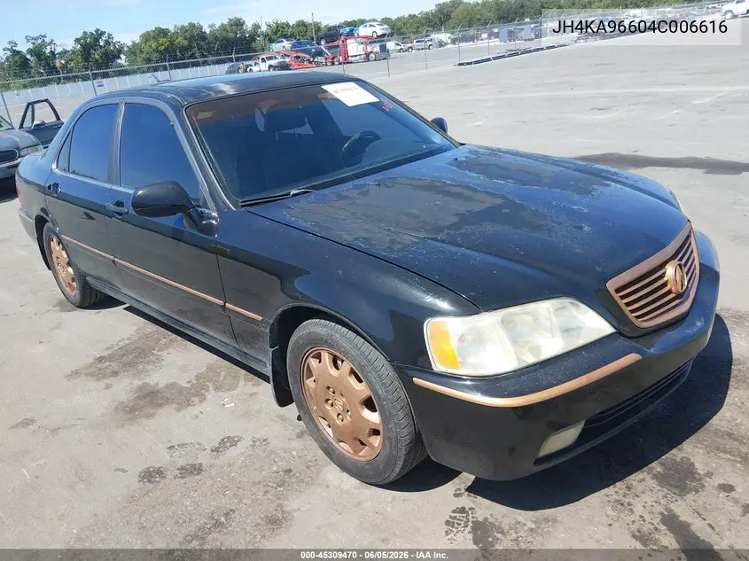 2004 Acura Rl 3.5 VIN: JH4KA96604C006616 Lot: 45309470