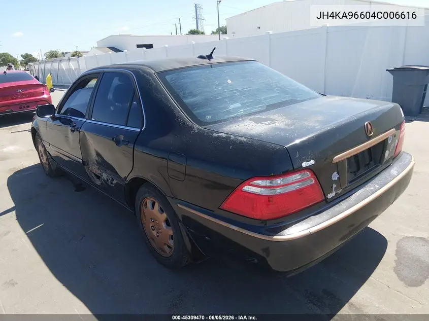 2004 Acura Rl 3.5 VIN: JH4KA96604C006616 Lot: 45309470