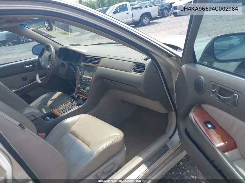 2004 Acura Rl 3.5 VIN: JH4KA96694C002984 Lot: 45357862