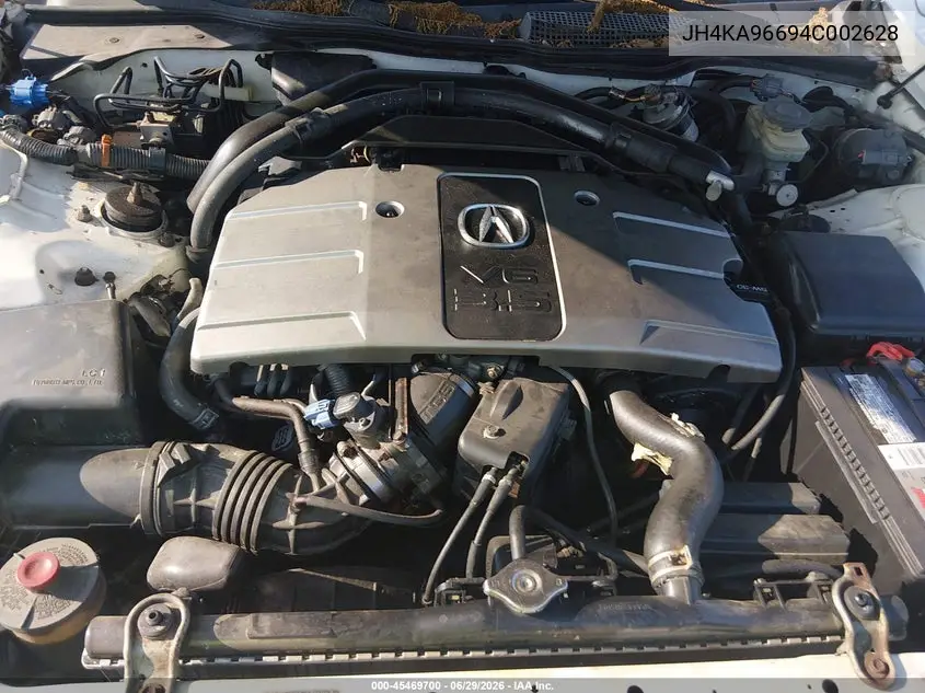 2004 Acura Rl 3.5 VIN: JH4KA96694C002628 Lot: 45469700