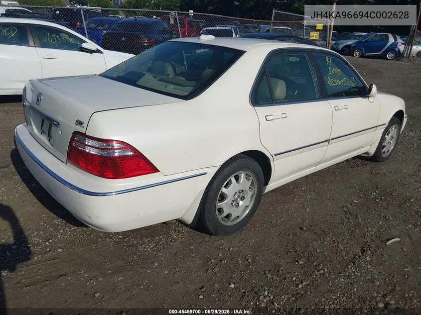 2004 Acura Rl 3.5 VIN: JH4KA96694C002628 Lot: 45469700