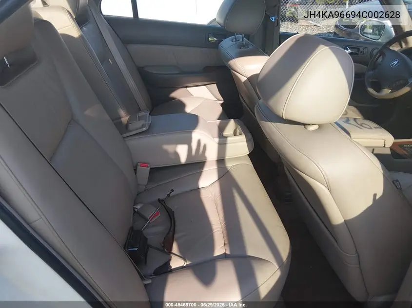2004 Acura Rl 3.5 VIN: JH4KA96694C002628 Lot: 45469700