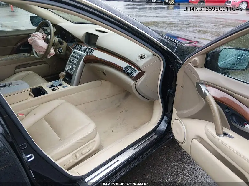 2005 Acura Rl 3.5 VIN: JH4KB16595C011045 Lot: 45122203