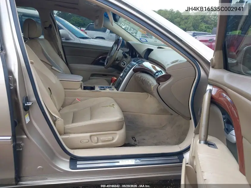 JH4KB16535C002941 2005 Acura Rl 3.5