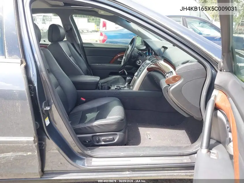 2005 Acura Rl 3.5 VIN: JH4KB165X5C009031 Lot: 45336676