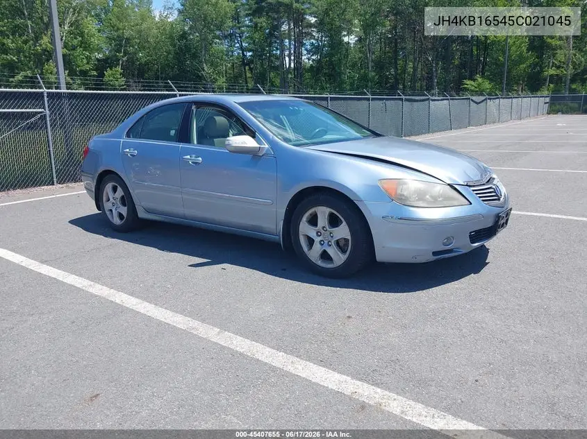 2005 Acura Rl 3.5 VIN: JH4KB16545C021045 Lot: 45407655