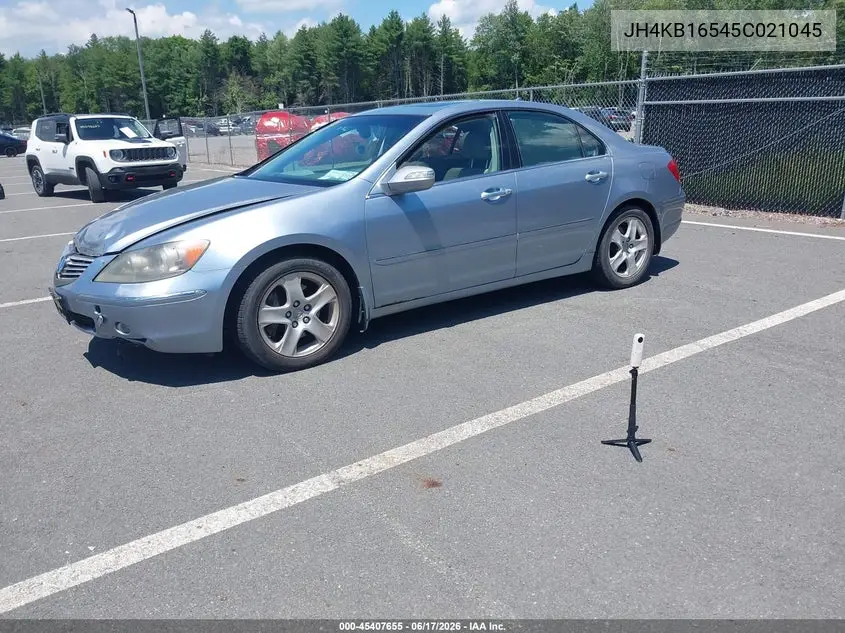 2005 Acura Rl 3.5 VIN: JH4KB16545C021045 Lot: 45407655