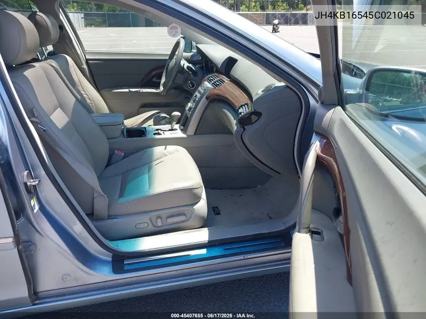 2005 Acura Rl 3.5 VIN: JH4KB16545C021045 Lot: 45407655