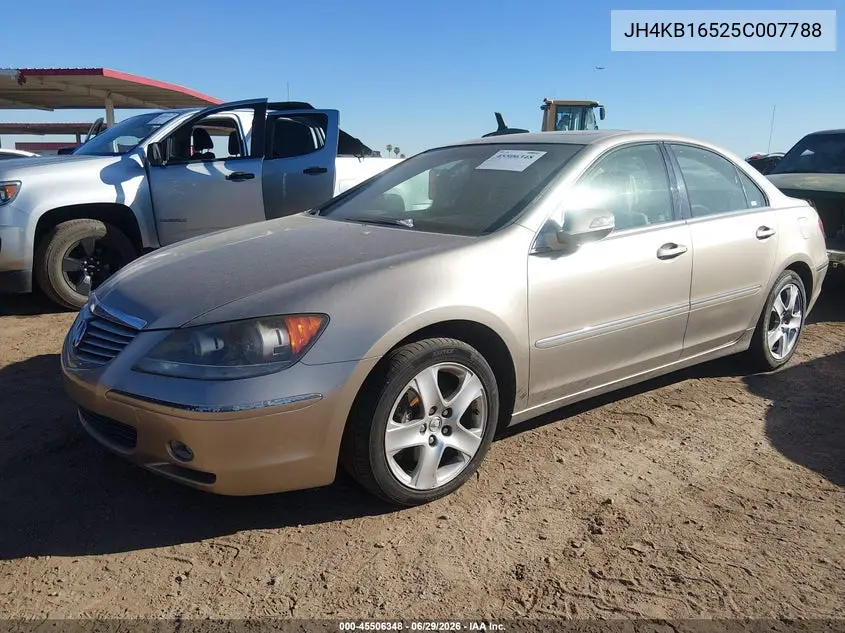 2005 Acura Rl 3.5 VIN: JH4KB16525C007788 Lot: 45506348