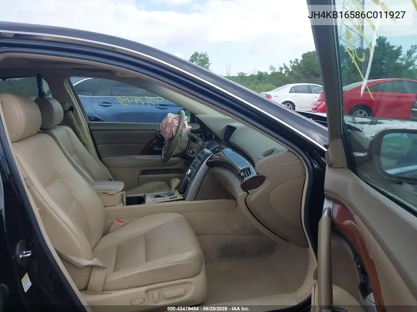 2006 Acura Rl 3.5 VIN: JH4KB16586C011927 Lot: 45479454
