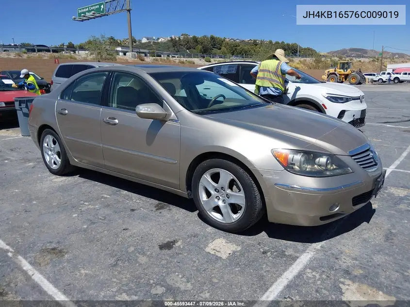 2006 Acura Rl 3.5 VIN: JH4KB16576C009019 Lot: 45593447